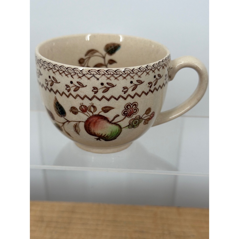 Vintage Johnson Brothers Fruit Sampler Tea Cup Farmhouse Style England‎